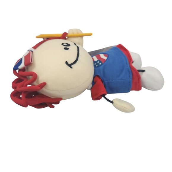 2002 Avon I Wanna Be Patriotic String Doll 8" Plush Toy - Picture 8 of 10